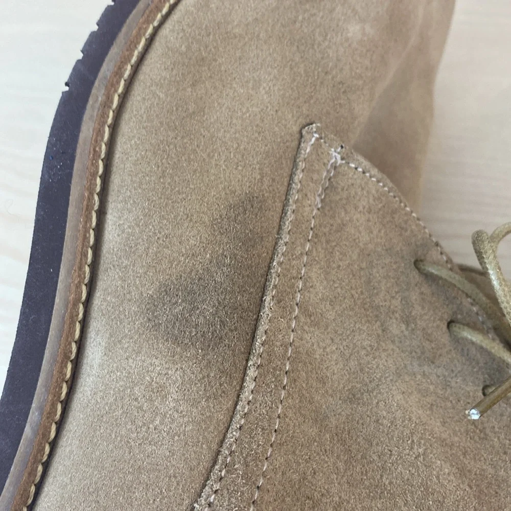 Hitchcock Kent Tan Suede Chukka Boot Size 9.5 Wide